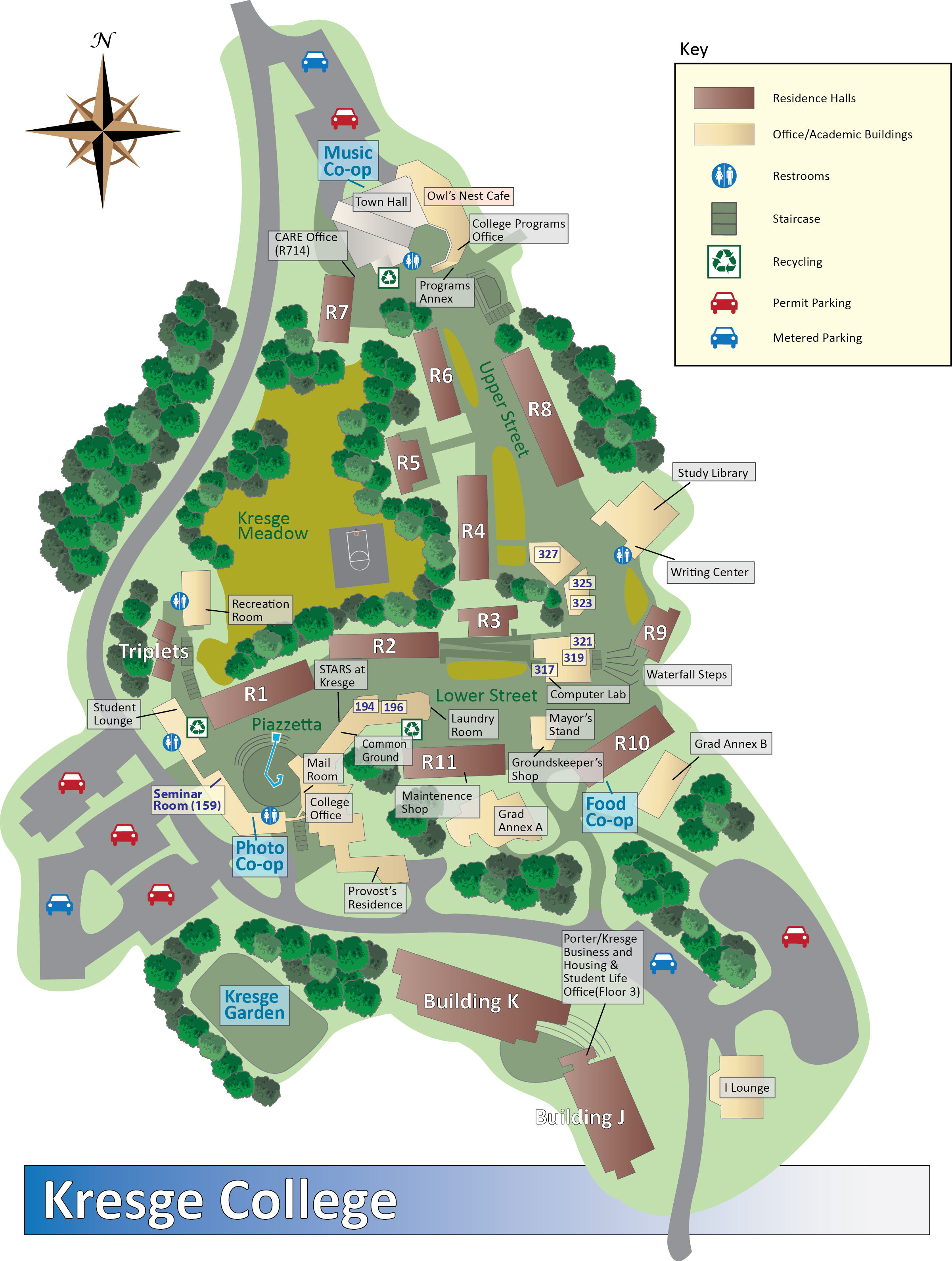 uc santa cruz map california Kresge Maps And Directions uc santa cruz map california